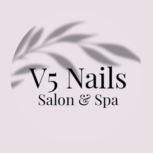 V5 Nails Salon and Spa logo