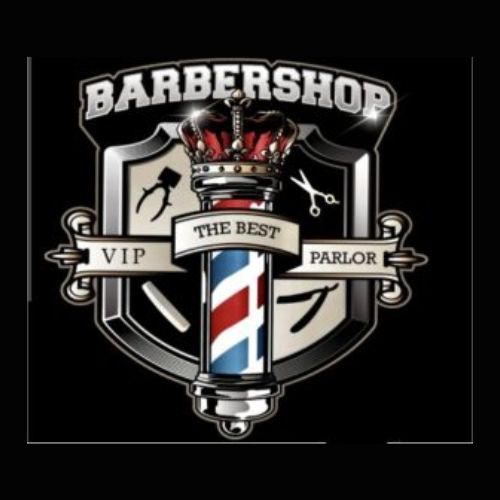Crown barbershop logo