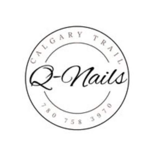 Q Nails Calgary Trail logo